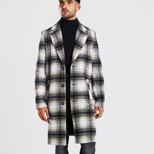 NWOT Coat Checkered Small